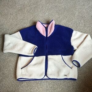 The North Face Girls' Fleece zip up jacket XXL 18/20